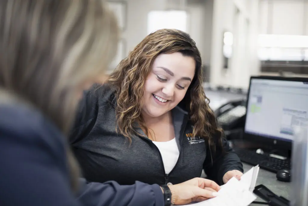 front desk staff