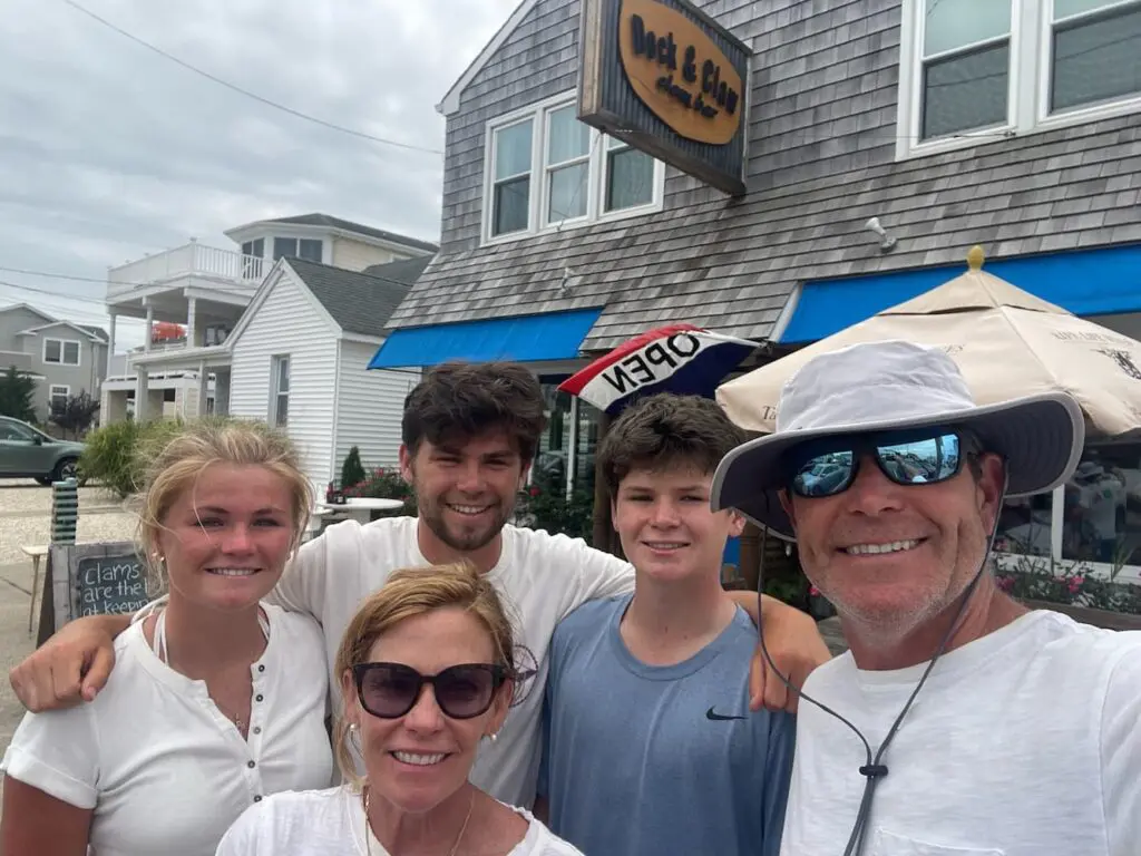 Dr. Fallon and family