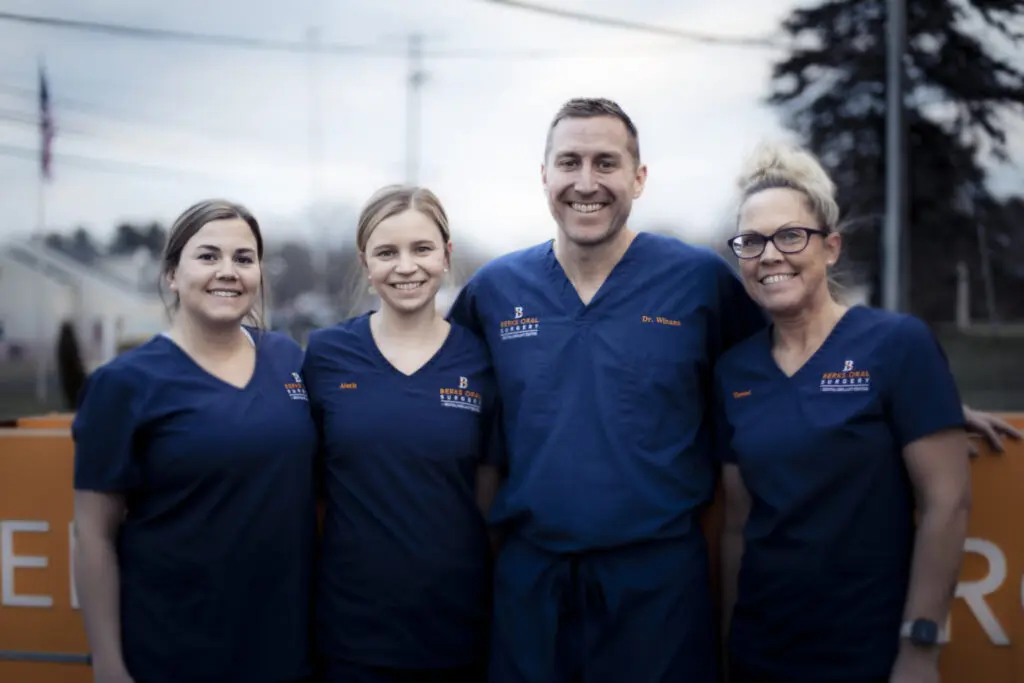 Exeter location team photo