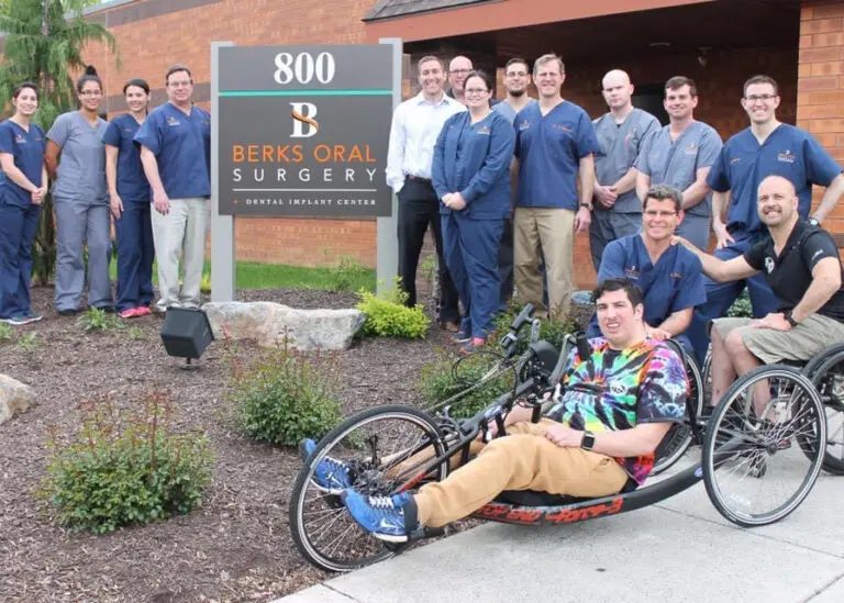 Berks oral surgery team photo