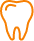 tooth icon orange